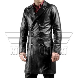 Leather Fashion Coat